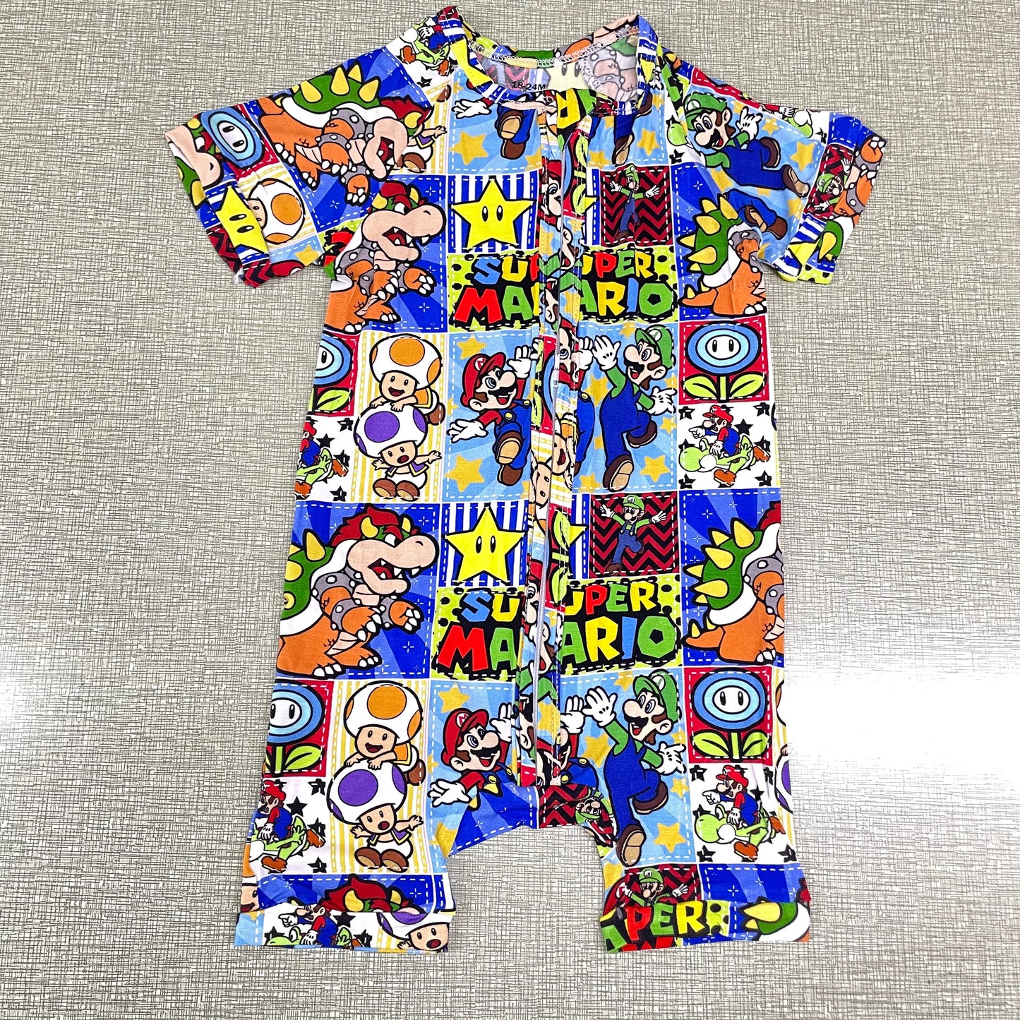 High-quality bamboo zippy baby shortie-0007