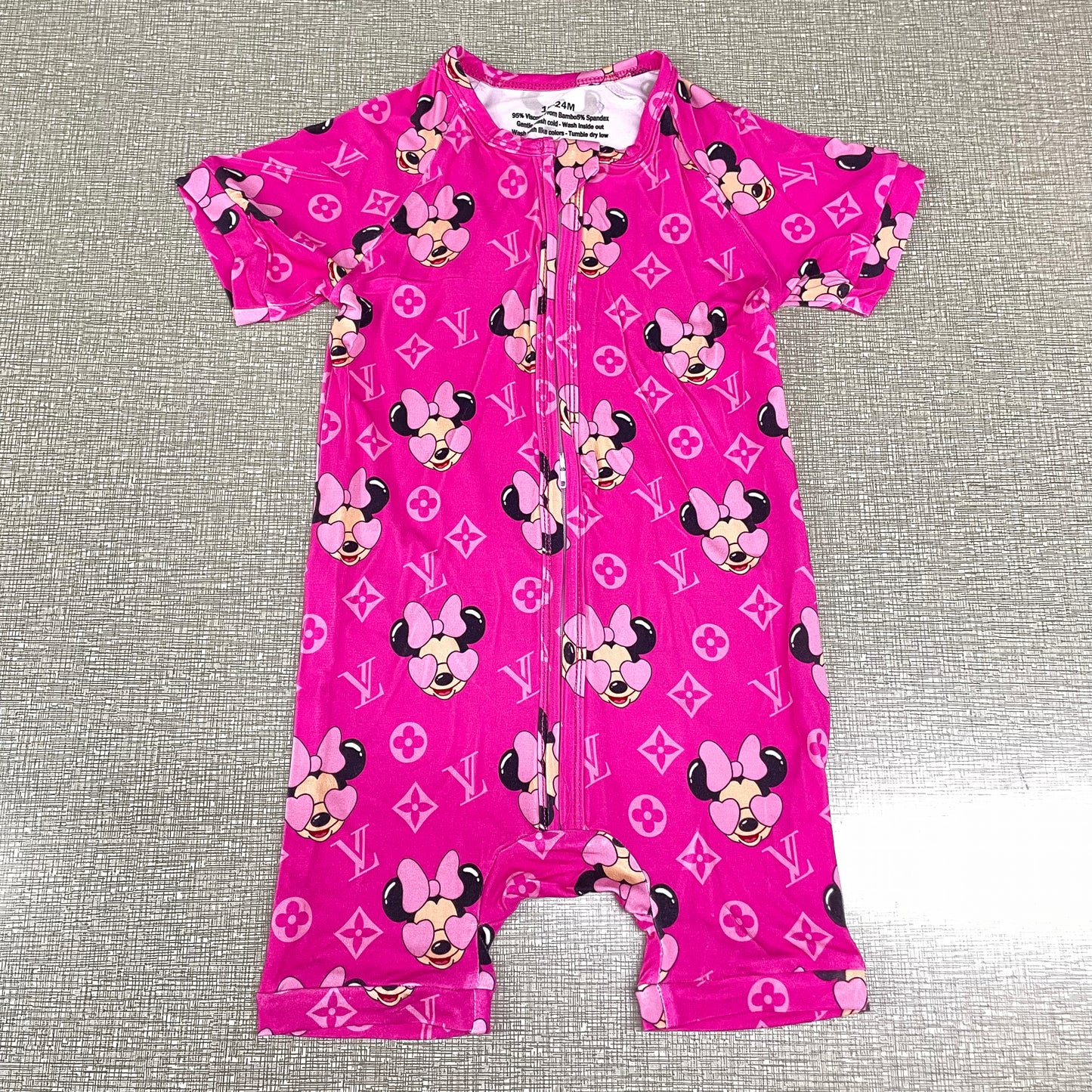 High-quality bamboo zippy baby shortie-0004
